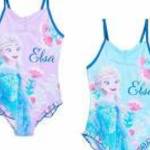 Disney Jégvarázs Elsa Smile gyerek fürdőruha, úszó 4 - 8 év / 104 - 128 cm fotó
