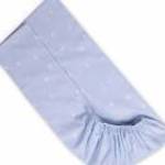 Lorelli gumis lepedő 60x120 + 15cm - Train Blue fotó