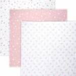 Lorelli Muszlin takaró 80x80 cm - Trio Rose Mix fotó