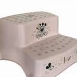 Lorelli Disney mintás lépcsős fellépő - Mickey Minnie Love Light Pink fotó