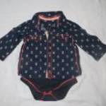 body inggel 3 - 6 hó 62 - 68 cm halálfej minta George fotó