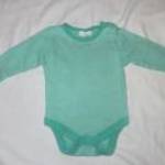 Next zöld hosszú ujjú body 3 hó 56 - 62 cm fotó
