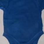 F&F kék rövid ujjú body 3 hó 62 cm fotó