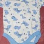 George dinó mintás rövid ujjú body 50 - 56 cm fotó