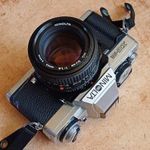 Minolta XG-M + Minolta MD 50mm f1.4 fotó