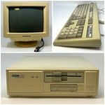 Régi retro PackardBell Legend 300SX asztali számítógép, monitor, billentyűzet 90-es évek 1FT NMÁ fotó