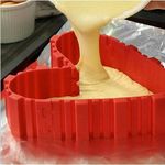 Változtatható alakú szilikon tortaforma fotó