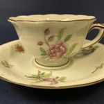 Antik 1943-ban készült Ó-Herendi porcelán kávéscsésze szett -paradicsommadaras mintával fotó