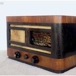 PHILIPS YORK - Régi magyar rádió 1937-ből - Régi rádió fotó