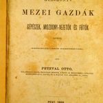 1869 MEZEI GAZDÁK GÉPÉSZEK MOZDONY -VEZETŐK ÉS FŰTŐK SZÁMÁRA KORABELI KÉZIKÖNYV ! RITKA !(DIX) fotó