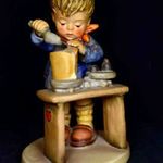 LISZTET KIMÉRŐ FIÚ ... HUMMEL - GOEBEL PORCELÁN FIGURA X fotó