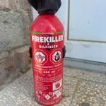 Régi kicsi tűzoltó készülék 500ml fotó