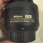Nikon 35mm F/1, 8G objektív (Nikon F) fotó