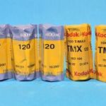 Kodak tmax és portra 120 as rollfilm egyben 5 db fotó