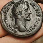 Antoninus Pius Sestertius EXTRA TARTÁS 1FT NMÁ fotó