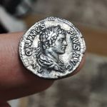 Caracalla ezüst dénár EXTRA TARTÁS 1FT NMÁ fotó