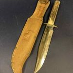 Vadásztőr hüvelyében - " Original Bowie Knife " felirattal a pengében / Ez is csak 1 Forint fotó