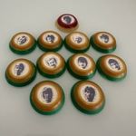 HERTHA B.S.C. - 1984-es csapat -Plexi üveges gombfoci nagyon jó állapotban eladó (ritkaság) fotó