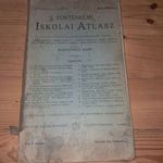 Történelmi iskolai atlasz Kogutowicz Manó rajzolta - Térkép fotó