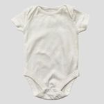 F&F fehér rövidujjú body 0-3hó fotó