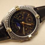 BREITLING FELIRATOS FÉRFI KARÓRA QUARTZ SZERKEZETTEL CHRONOGRAPH MŰKÖDŐ KISMUTATÓKKAL fotó