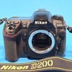 Nikon D200 fényképezőgép váz fotó