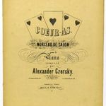 KOTTA Alexander Czersky: Coeur-As. Morceau de Salon. Halle, é.n., H. Karmroot. 7. p. fotó