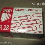 Gémkapocs 28 mm réz. KIÁRUSÍTÁS! fotó