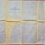 SUSA KÜLTERÜLETI ÁTNÉZETI TÉRKÉPE - SZOLGÁLATI HASZNÁLATRA, 1976 !!! fotó