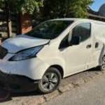 NISSAN E-NV200, 40kw akkuval hátul erősen törött ELADÓ fotó