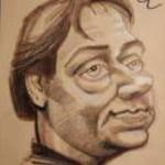 Dluhopolszky László - Aradszky László (2000) Dedikált (Ver.2) portré karikatúra fotó