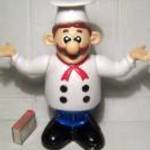 Szakács Figura 23cm Retro (talán Super Mario) fotó