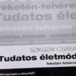 Szikszay Csaba Tudatos életmód feketén-fehéren / könyv fotó
