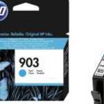T6L87AE Tintapatron OfficeJet Pro 6950, 6960, 6970 nyomtatókhoz, HP 903, cián fotó