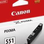 CLI-551B Fotópatron Pixma iP7250, MG5450 nyomtatókhoz, CANON, fekete, 7ml fotó