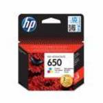 Hp 650/CZ102AE tintapatron color ORIGINAL - HP fotó