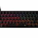 White Shark SHINOBI 2 GK-004113B/R-HU HUN fekete mechanikus (red switch) gamer billentyűzet fotó