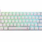 White Shark SHINOBI 2 GK-004223W/BL-HU HUN fehér mechanikus (blue switch) gamer billentyűzet fotó
