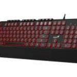 Slimstar 280 Keyboard Black/Red HU - Genius fotó
