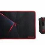 S107 RGB 3in1 Combo Gaming Keyboard and mouse and mousepad Black HU - Redragon fotó