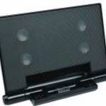 SPK320i Portable speakers with universal dock for iPhone and iPod Black - Gembird fotó