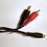 RCA Kábel (Ver.46) 20cm (teszteletlen) fotó