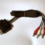 Scart Kábel (Ver.9) Scart/4xRCA 120cm (teszteletlen) fotó