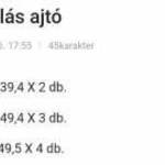 Lamellás ajtók fotó