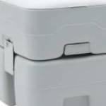 vidaXL Hordozható Kemping Toilet Szürke 41.5 x 36.5 x 42 cm fotó