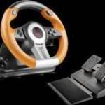 Speedlink Drift O.Z, PC (Windows), 180°-os tartomány, USB, Szürke-Narancssárga, Kormány szett fotó