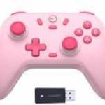 GameSir Nova Lite, Nintendo Switch/Switch 2, PC, Mobil, Steam Deck, Hall Effect, Pink, Vezeték nélkü fotó
