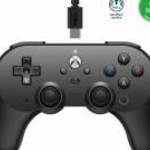 8Bitdo Pro 2, Xbox Series X|S, Xbox One, PC, Official, Hall-Effect, Fekete, Vezetékes kontroller - 8 fotó