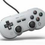 8Bitdo SN30 Pro Wired, Nintendo Switch, PC, Raspberry Pi, Steam, USB, Szürke, Vezetékes kontroller - fotó