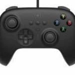8Bitdo Ultimate Wired, Nintendo Switch, Raspberry Pi, PC, Mobil, Steam, Fekete, Vezetékes kontroller fotó